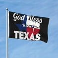 thumbnail image 3 of God Bless Texas Flag 3x5 Ft Outdoor Indoor With Grommet Garden Yard Banner Decorative Sign, 3 of 6
