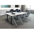thumbnail image 2 of Cain 84" x 24" Training Table- White, 2 of 8