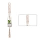 thumbnail image 2 of Yuarrent Cestas colgantes 100 hechas a mano, soporte para plantas, macramé, colgador de plantas, maceta para colgar en la pared interior, soporte para Jardín y Patio No.05 Yuarrent HA001777-05, 2 of 6
