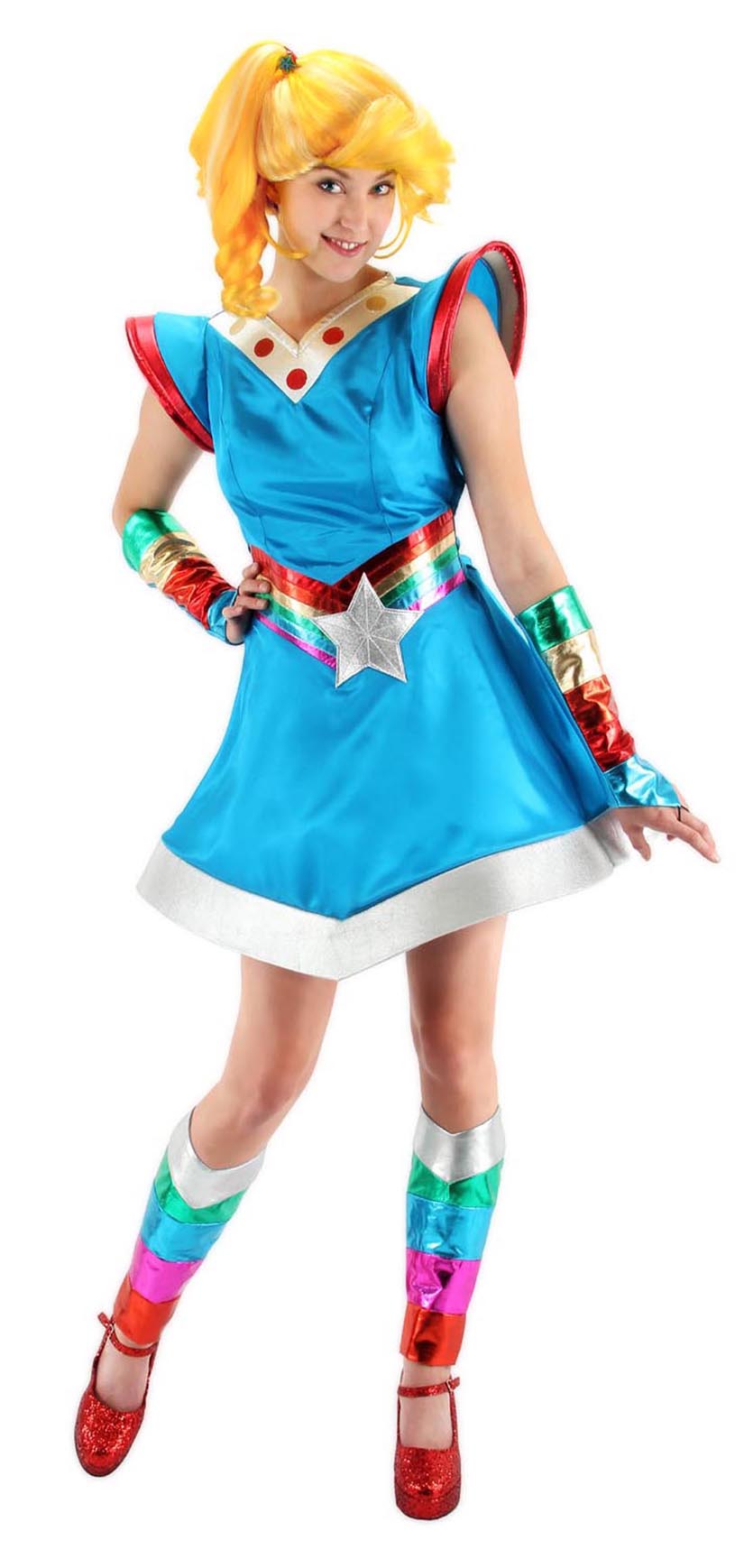 Rainbow Brite Costume Adult Walmart Com Walmart Com