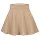 thumbnail image 4 of Odeerbi Niñas Mini Falda Plisada Color Sólido Cintura Elástica Falda Uniforme de La Escuela, 4 of 8