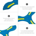 thumbnail image 3 of OULII flying boomerangs Boomerang Toy Blue 1Set for Beach and Yard, 3 of 8