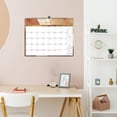 Elegant English Edition Wall Calendar for Office, Daily Plan Tracker ...