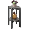 thumbnail image 3 of Newport Medium Plant Stand, Faux Cement / Weathered Gray, 3 of 6