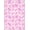 Pink Purple, Pattern 3, variant on ODIKA 9'x12' Washable Area Rug Non-Shedding, Easy Care Pink Grid Purple Blocks Ornamental Frame Motif Artwork Checkered for Master Suite, California King, Under Bed