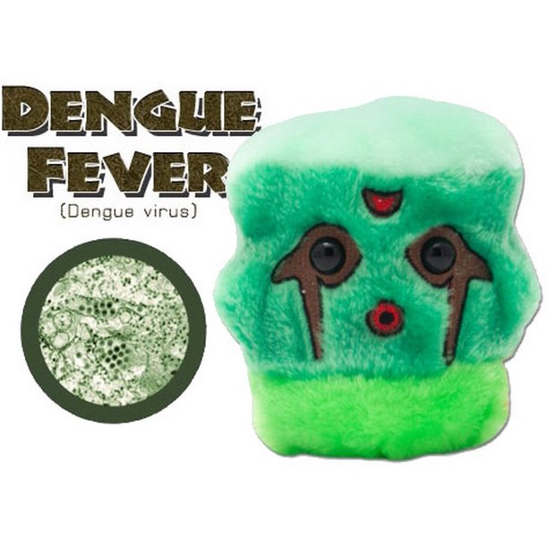 Giant Microbes Dengue Fever (Dengue Virus) Plush Toy
