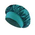 thumbnail image 3 of Bucket Hat For Home And Leisure With Satin Wide Brim Classic Style Suitable For All Seasons Travel Sleep Cap Fashion Accessory, 3 of 3