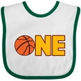 thumbnail image 3 of Inktastic One- Basketball First Birthday Boys or Girls Baby Bib, 3 of 4