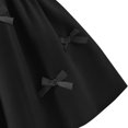 thumbnail image 5 of Xdegoge Girls Bow Detail Strap Dress with Pockets and Cinched Waist, Cute Princess Style for Weddings and Formal Events, 5 of 8
