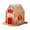 Style C, variant on Kraft Christmas Houses Handmade Paper Material Indoor Outdoor Decorations Unassembly Cardboard House for Kids Children Style A