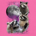 thumbnail image 3 of Racoons Howling at the Moon Women's Tank Top Funny Galaxy Wildlife Universe Humor Weird Animal in Space, 3 of 7