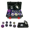 thumbnail image 3 of 8PCS Set Gyro Burst Launcher Portable Storage Box Boys Kids Toy Christmas Gift Black Set, 3 of 6