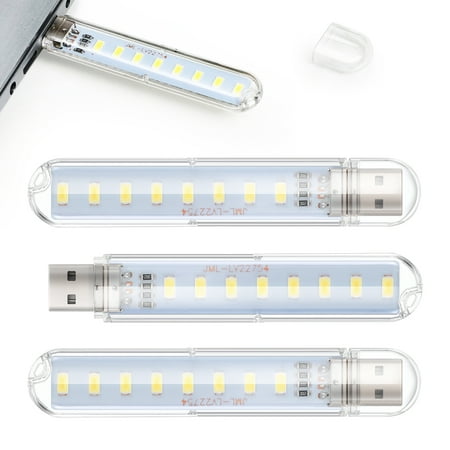 

3 Pcs USB Night Lamps Lightweight Portable Practical USB Charging Lights