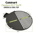 thumbnail image 3 of Cuisinart Cleanburn Fire Pit Griddle and Grill Top, 3 of 10