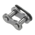 thumbnail image 4 of Uxcell 5Pack #25 Chain Connector Link Roller, 1/4" Pitch Carbon Steel Split Links for 04C Chain, 4 of 6