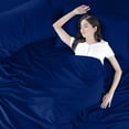 thumbnail image 4 of King Bed Sheet Set Piece Bedding Soft Brushed Microfiber Fabric Shrinkage & Fade Easy Care (), 4 of 6