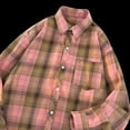 thumbnail image 4 of Aloohaidyvio Men's Flannel Long Sleeve Shirts Button Down Plaid Shirt Casual Cotton Collared Shirt Jacket, 4 of 4
