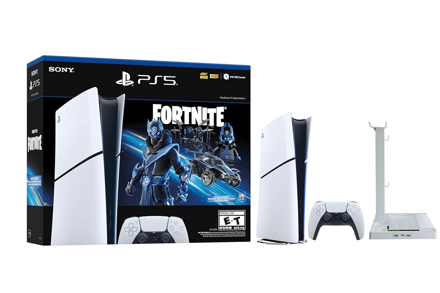 PlayStation 5 Digital Edition 825GB - Fortnite Flowering Chaos