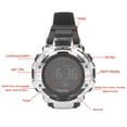 thumbnail image 3 of Hombres Reloj Deportes Digital Gran Pantalla LED Retroiluminación 5bar ANGGREK Otros, 3 of 8