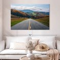 thumbnail image 2 of Elephant Stock North Georgia Wall Art - Horizontal Canvas Wall Art - Living Room Wall Decor - Nature Canvas - Blue And Gray Decor - 51" x 34", 2 of 8