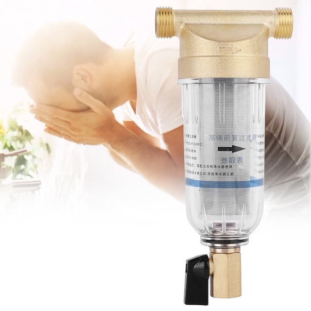 Filtro De Agua De 40-80 Micras Prefiltro Retrolavado Para Restaurante Doméstico ANGGREK Electrodomésticos