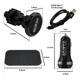 thumbnail image 4 of Soporte Porta Celular Magnético C/ Cargador Cable Usb Sparco, 4 of 6