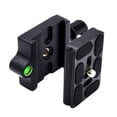 thumbnail image 4 of 1x Adaptador Enchufe de Liberación Rápida de Tornillo licencia Accesorios de fotografía Provechoso para Ferrocarril de 85x50 x20mm Hugo Abrazadera de liberación rápida, 4 of 9