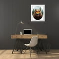 thumbnail image 3 of Heffernan, Lucia 26x32 White Modern Wood Framed Museum Art Print Titled - Bear Pride, 3 of 4