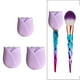 thumbnail image 4 of 3 piezas de Funda de silicona portátil para brochas de maquillaje Yinane Organizador lavable a prueba de polvo, 4 of 8