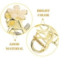 thumbnail image 3 of ADDHAT Clip Garra Metálico Dorado Para Ideal Para Diario Y Fiestas, 3 of 6