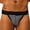 Black, variant on Vedolay Lace Underwears For Men Men's Super Thin Slim Fit No Pouch Triangle Bikini and Briefs,Navy L