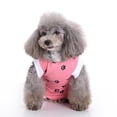 thumbnail image 1 of para proteger para mascotas, ropa para mascotas de recuperación de heridas para , perros después de cirugía - Rosa, S Rosa S Colco Abrigo para el cuidado de perros y gatos, 1 of 8