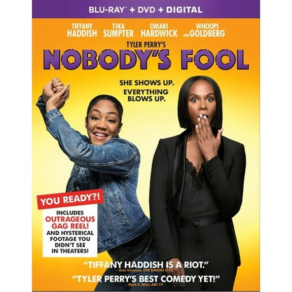 Pre-Owned Nobody's Fool [Blu-ray/DVD] (Blu-Ray 0032429315489) directed by Tyler Perry