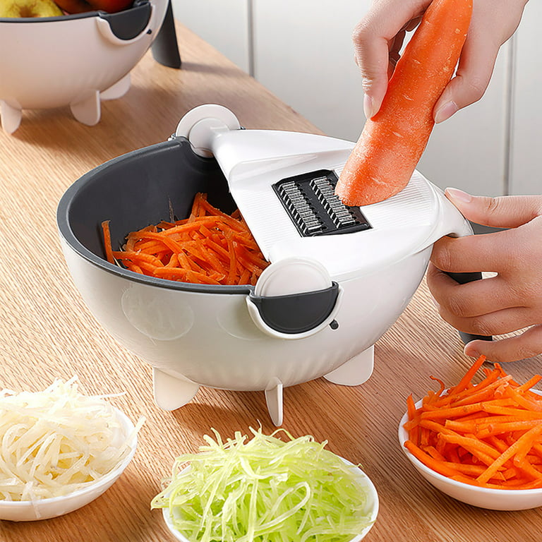 1 Multi-functional Vegetable Chopper Carrots Potatoes Manually Cut