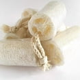 thumbnail image 2 of N-Element Natural Loofah Exfoliating Sponge Scrubber On A Rope, 6 Inches, 2 of 6