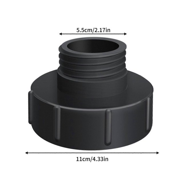 IBC Tote Water for Tank Hose Adapter Fitting 3 Inch to 2 Inch Pipe Tap Connector