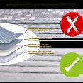thumbnail image 3 of 2025 Upgraded Hail Protector Car Cover, Car Blanket for Hail, Car Cover Hail Protection Padded, All Weather Snowproof Windproof Sun Uv Protection, for Sedan/SUV/Mpv (MPV), 3 of 7