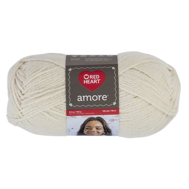 Red Heart® Fil Amore™, Polyester #4 Moyen, 3,5oz/100g, 198 Yards