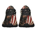 thumbnail image 5 of Doberman Pinscher Shoes Sneakers Black Size 9.5, 5 of 7