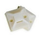 thumbnail image 1 of 100 PCS Cable Tie Holders Self-adhesive Zip Tie Mounts Bases for Home Office (White), 1 of 5