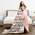 thumbnail image 5 of Christian Gifts for Women Faith, Inspirational/Religious/Spiritual Gifts for Adults, Soft Throw Blankets for Women/Men, Personalized Blankets for Adults 40"x 50", 5 of 6