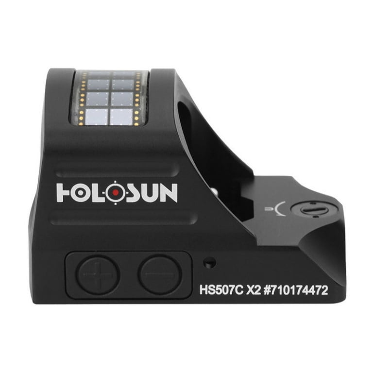 Holosun, Open Reflex Red Dot Sight, HS507C X2 with Lock Mode