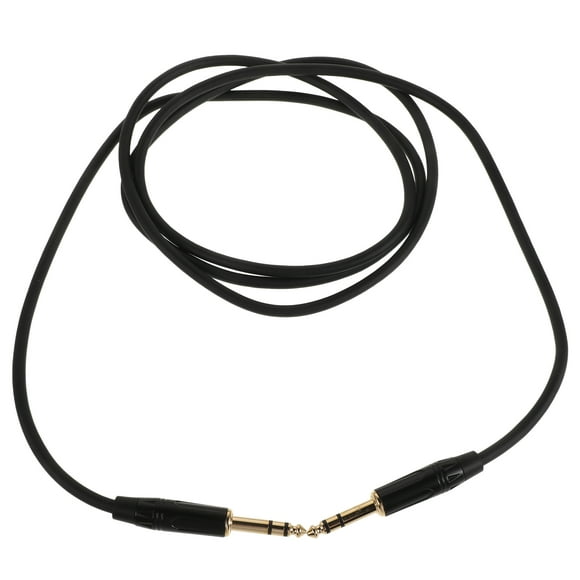 KAKOWELY instrument cable Electric Guitar Cable Guitar Amp Cable Audio Equipment Cable Male To Male Audio Cable 6.35mm Connector Guitar Amplifier Cable78.74"X0.59"X0.59"
