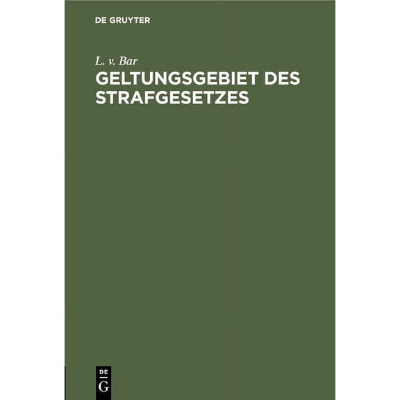 Geltungsgebiet Des Strafgesetzes (Hardcover)