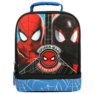 Spiderman Lunch Box Kit for Kids Includes Snacks Storage Sandwich Container  and Tumbler BPA-Free, Dishwasher Safe Toddler-Friendly Lunch Containers  Home School Travel Nursery Food Plates Set of 3 