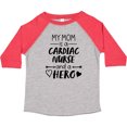 thumbnail image 3 of Inktastic My Mom is a Cardiac Nurse and a Hero Boys or Girls Toddler T-Shirt, 3 of 5