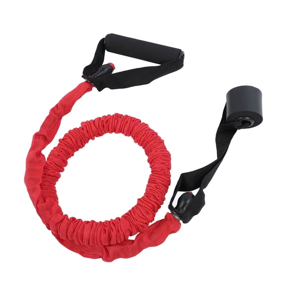 Resistance Tube Band Versatile Exercises, Non Slip Foam Handles, Arm Muscle Training for Home Gym Door Anchor with Oxford Cloth Material