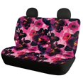 thumbnail image 2 of Uourmeti Hibiscus Bloom Car Seat Covers Protect Car Seat Covers Full Set Breathable Interior Decor Stretchy Fit for Sedans Cars, 2 of 10