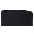 thumbnail image 3 of Aspire 12-Pack Black Canvas Pencil Pouch, Black Cosmetic Pouch, 7 x 3-1/8 x 1-1/2 Inch, 3 of 7