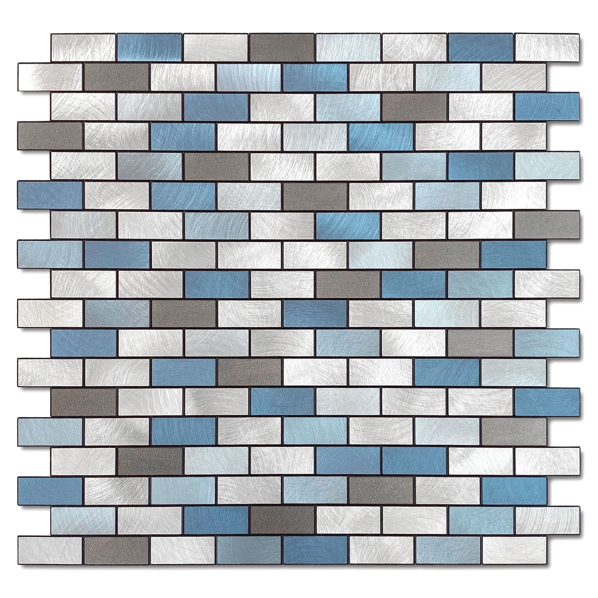 BeNice Peel and Stick Backsplash Kitchen Backsplash Tile Stickers Metal ...